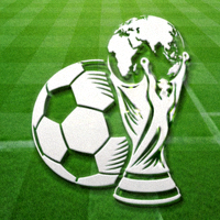 世界杯联赛资讯官方绿色足球标志
